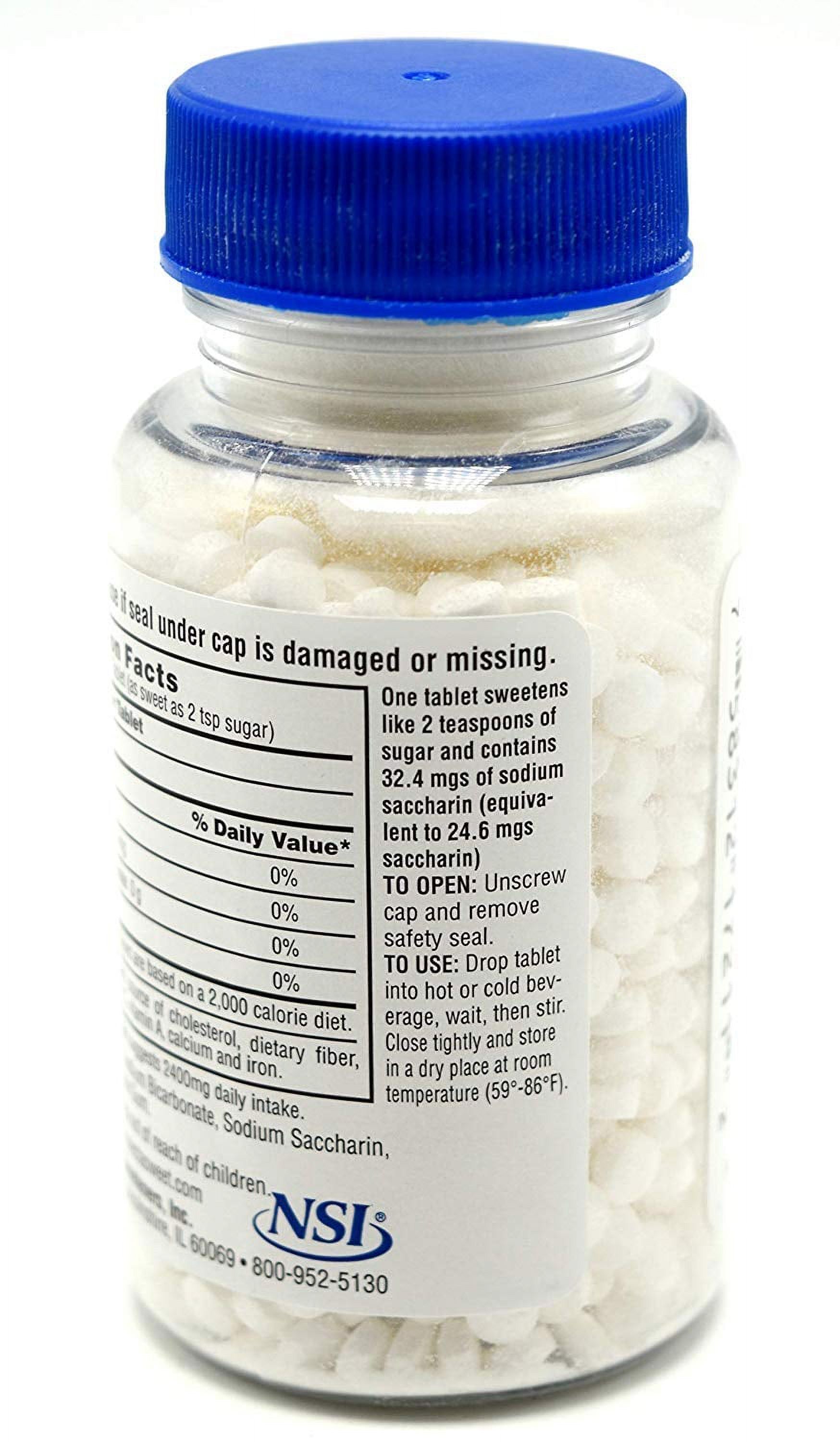 1/2 grain 1000 saccharin tablets - image 4 of 4