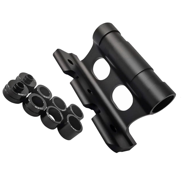 Sidaley Horquilla delantera Universal para techo de coche, liberación rápida, para bicicleta de montaña, abrazadera fija, horquillas para Type3 NO3