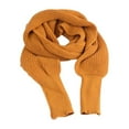 thumbnail image 1 of kurtrusly Châle de Randonnée d'Hiver pour Femmes, Cache-Cœur pour Filles, Design Simple, Cape de Fête, Poncho Féminin, Cadeau d'Anniversaire Jaune, 1 of 9