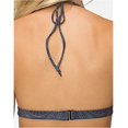 thumbnail image 4 of Tavik Womens Lily Triangle Bikini Swim Top, Blue, Large, 4 of 8