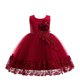 thumbnail image 2 of Cowsor Baby Girl Dress Flower Tulle Party Dresses Princess Pageant Birthday Wedding, 2 of 7