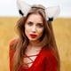 thumbnail image 3 of Anime Animal Long Furry Ears Diadema Horquils Accesorios para El Cabello Banda para El Cabello para Niñas Mujeres de Cumpleaño BLESIY Aro de pelo de oreja de gato, 3 of 8