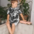 thumbnail image 4 of Fotbe Majestic Wolf Landscape Pijama Estampada de 2 Piezas para Niños – Ropa de Dormir de Manga Corta Cómoda para Niños y Niñas, Camiseta y Shorts de Algodón-Medium, 4 of 6