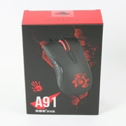 Bloody A91 Gaming 8 Programming Keys Optical USB Mouse Retail Packaging with Activate Card