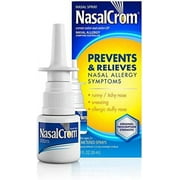 NasalCrom Nasal Spray, Prevents and Relieves Nasal Allergy Symptoms, Non-Drowsy, 200 Sprays, 0.88 FL OZ,(1 Pack)