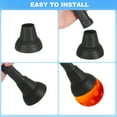 thumbnail image 6 of Uxcell Pickleball Ball Retriever, Pickleball Upper Suction Cup Grabber, Black 4 Pcs, 6 of 7