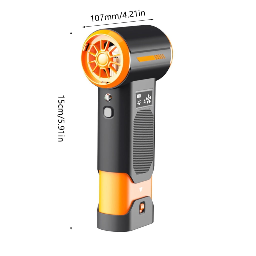 MOMOJIA Cordless Blower 8000mAh Air Duster with Interchangeable Nozzles Light Weight