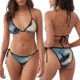 thumbnail image 3 of Fotbe Dancing Whale Traje de Baño para Mujer de Dos Piezas – Bikini Sexy de Tirantes Tipo Halter con Diseño Triangular, 3 of 6