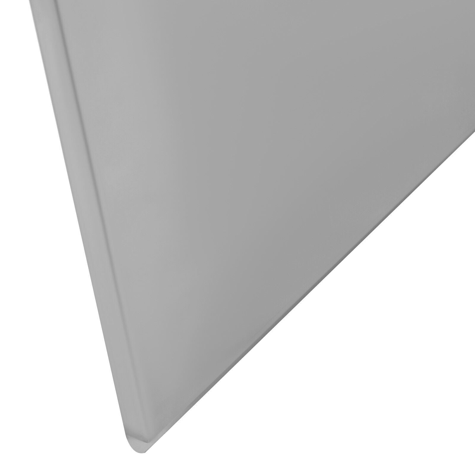 30x30.7" Backsplash Stainless Steel Kitchen Range Hood Wall Tile Shield w/6 Hooks