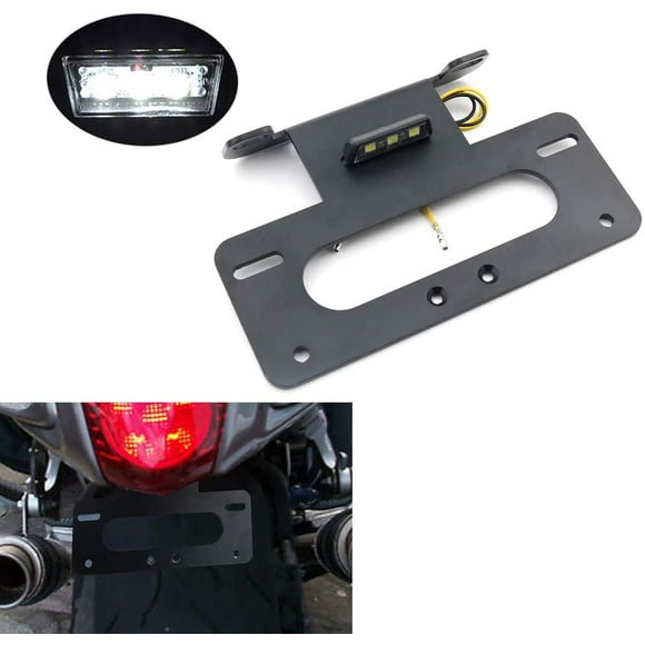 Xitomer Éliminateur d'Aile / Porte-Plaque d'Immatriculation, Queue Bien Rangé pour Suzuki GSX1300R Hayabusa 1999- 2011 2012 2013 2014