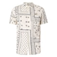 thumbnail image 6 of Farah Marcus Print Shortsleeved Shirt, White, 6 of 6