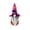A002- b, variant on Halloween Gnome Ornament,Witch Halloween Decorations with Starry Hat and Skull Pendant, Handcrafted Felt for Indoor Shelf Display, Halloween Decoration