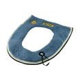 thumbnail image 2 of Eco Friendly Material Thick Plush Toilet Seat Cover Mat Available Here, 2 of 9
