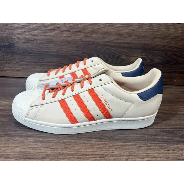 NEW Men’s Size 10.5 Adidas Originals Superstar Shoes "Sand Strata Beige" GW2176