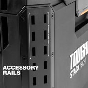 ToughBuilt StackTech Large Tool Box with Auto-Locking Interface and Tray, IP65 Rated