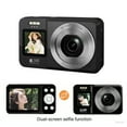 thumbnail image 2 of 4K 64MP Digital Camera Double Screen 18X Zoom Portable for Teens Travel & Outdoor Photography, 2 of 15