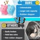 thumbnail image 2 of Cute Piggy Bank for Sbrvaniy Pig Money Bank Coin Bank for Boys and Girls My First Unbreakable Money Bank Large Size Decoration Savings Blue, 2 of 4