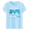 Sky Blue, variant on in April We Wear Blue Autism Awareness Women Autism T-Shirt (Army Green,L)