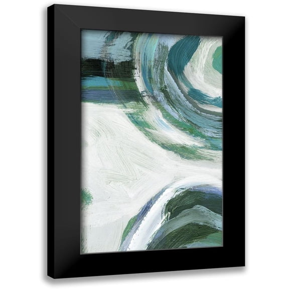 King 10x14 Black Modern Framed Museum Art Print Titled - Loop I