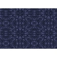thumbnail image 1 of Ahgly Company Machine Washable Indoor Rectangle Transitional Deep Periwinkle Purple Area Rugs, 7' x 10', 1 of 7