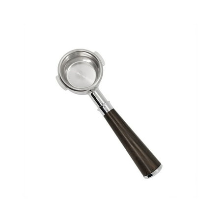 

Coffee Machine Handle Drinkware Stainless Steel Portafilter Tea Extraction Maker Filtering Handles Hand Grip Café Accessories Black Rosewood