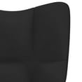 thumbnail image 5 of vidaXL Relaxing Chair Black Velvet, 5 of 5