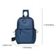 thumbnail image 3 of Riñonera impermeable para hombre | Elegante mochila bandolera pequeña | Bolsa de viaje ligera de poliéster | Correa ajustable izquierda-derecha | Mochila informal para exteriores para hombre, 3 of 8