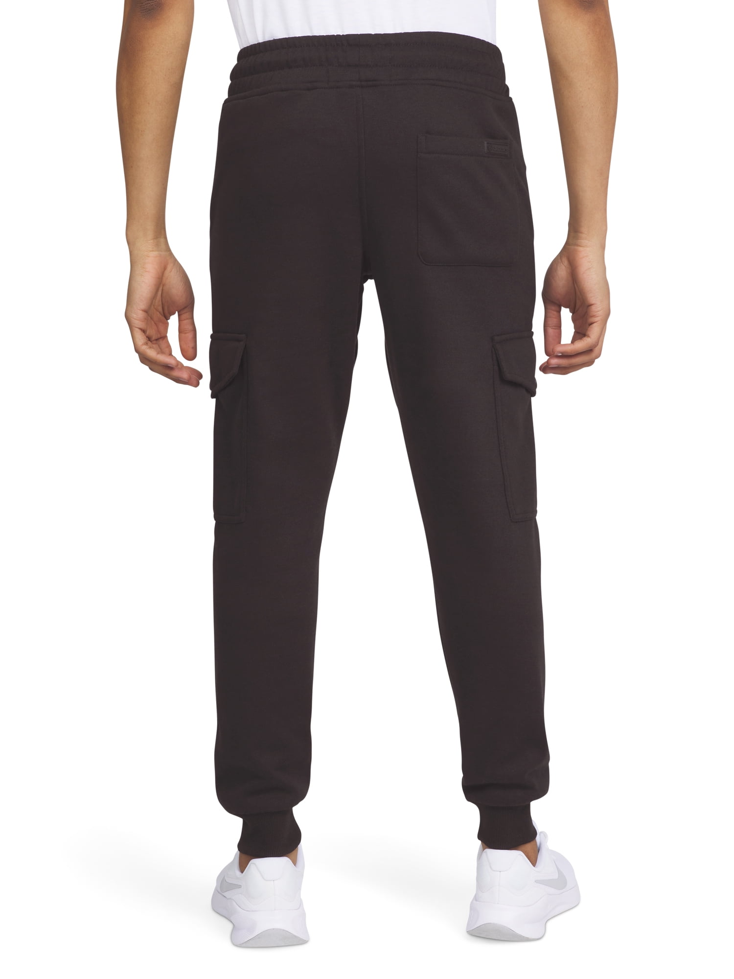 Akademiks Men's Fleece Cargo Sweatpants with Pockets, Sizes S-XL