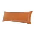 thumbnail image 6 of Ox Bay Tatum 14" x 36" Orange Embroidered Bordered Cotton Adult Decorative Throw Pillow, 6 of 8