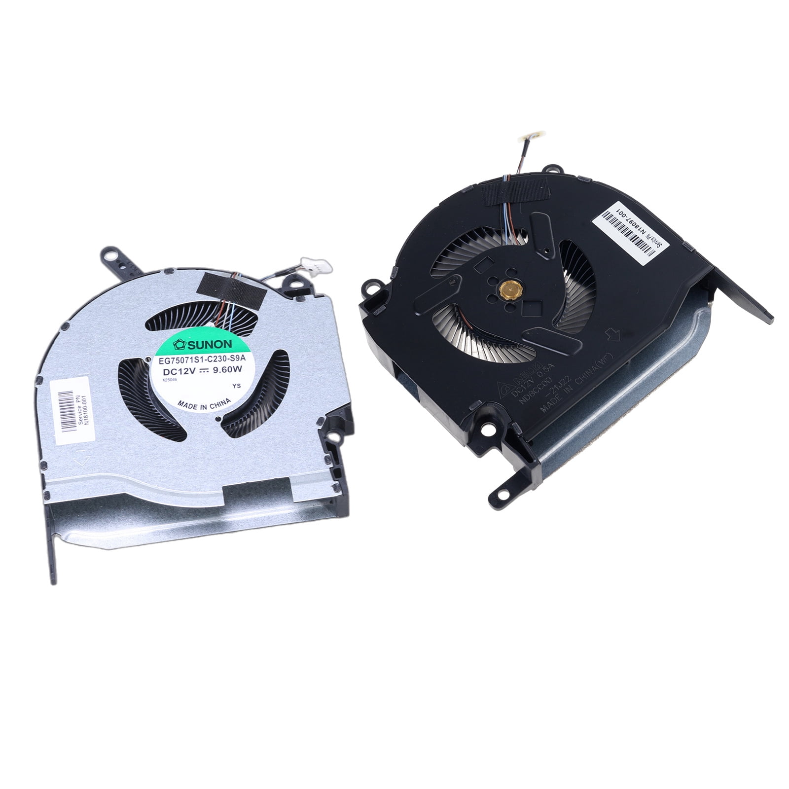 Laptops Cooling Fan Radiators DC12V 4Pin 4wires Quiet GPU CPU Coolers for OMEN 16K 16-N for OMEN 8Pro