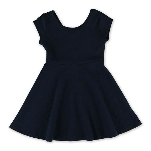 Aeropostale Girls Crepe Shift Dress, Blue, XL (14)