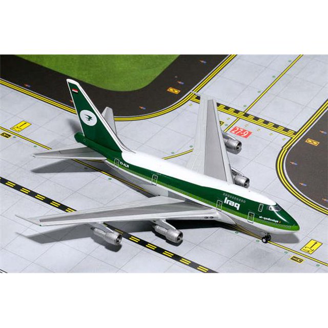 Gemini Jets 1-400 GJ1204 Iraqi 747sp 1-400 REG No.yi-Alm