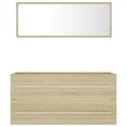 thumbnail image 4 of 39" Bathroom Furniture Set with Mirror - Sonoma Oak, 4 of 4