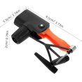 thumbnail image 2 of Bicycle Inflatable Nozzle Air Pump Nozzle Inflatable Boats Airmattress Air Pump Adapter for Inflatables Plastic Nozzles for Air Pump Replacement Nozzles Abs Black, 2 of 5