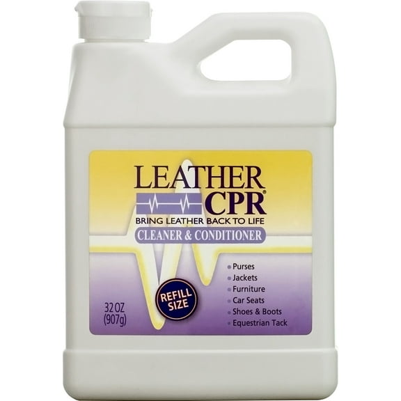 Leather CPR Cleaner & Conditioner, 32 oz, Clear
