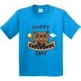 thumbnail image 3 of Inktastic Happy Groundhog Day Cute Youth T-Shirt, 3 of 5