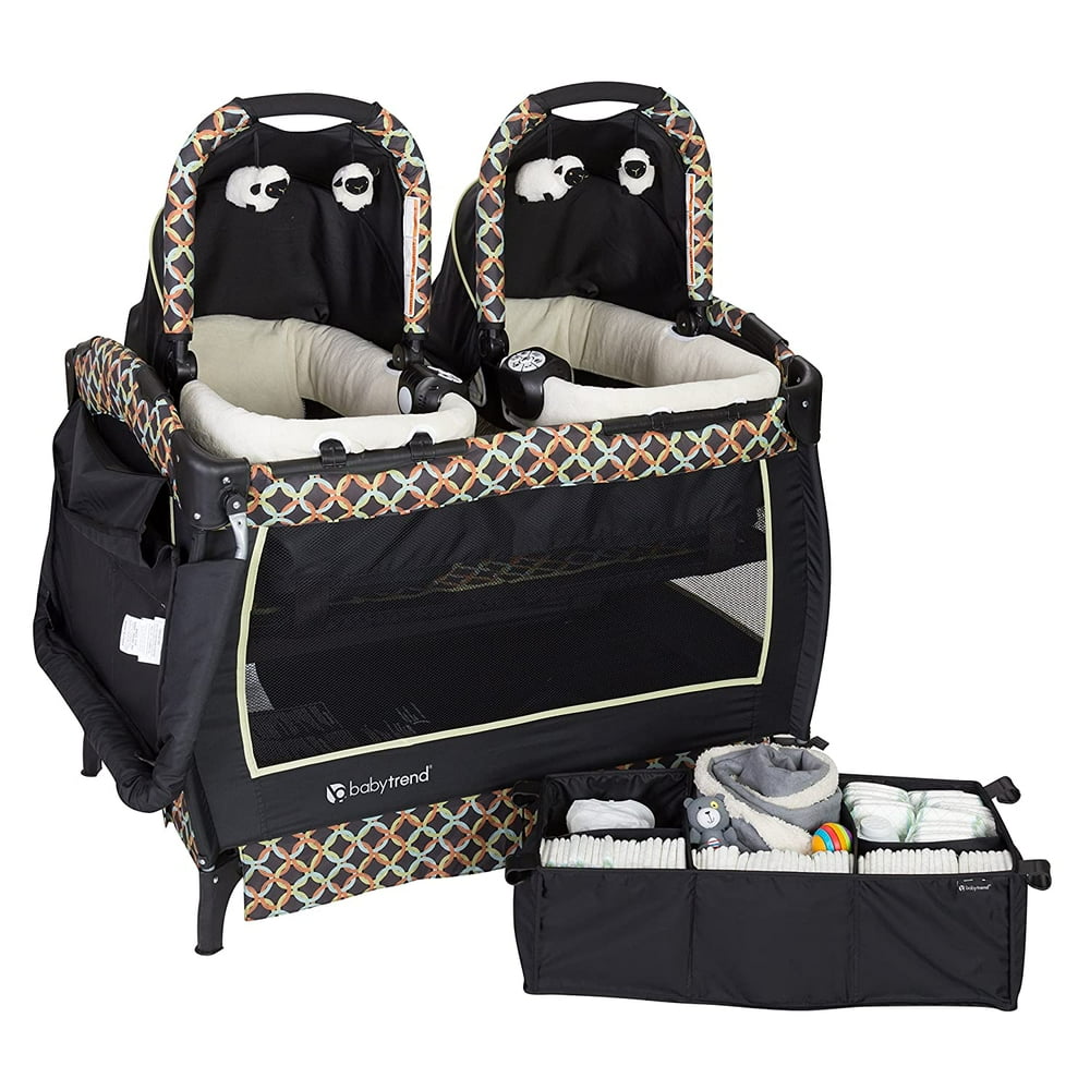 Baby Trend Twins Nursery Center Playard, Circle Tech