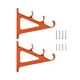 thumbnail image 4 of Estante de almacenamiento para cañas de pescar de 2 piezas, 3 capas, fácil instalación Naranja, 4 of 9