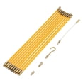 thumbnail image 1 of Cinta de pescado conectable eléctrica del ambre del cable del de fibra de 10pc los 33cm Gloria  Cable de empuje de fibra de vidrio, 1 of 9