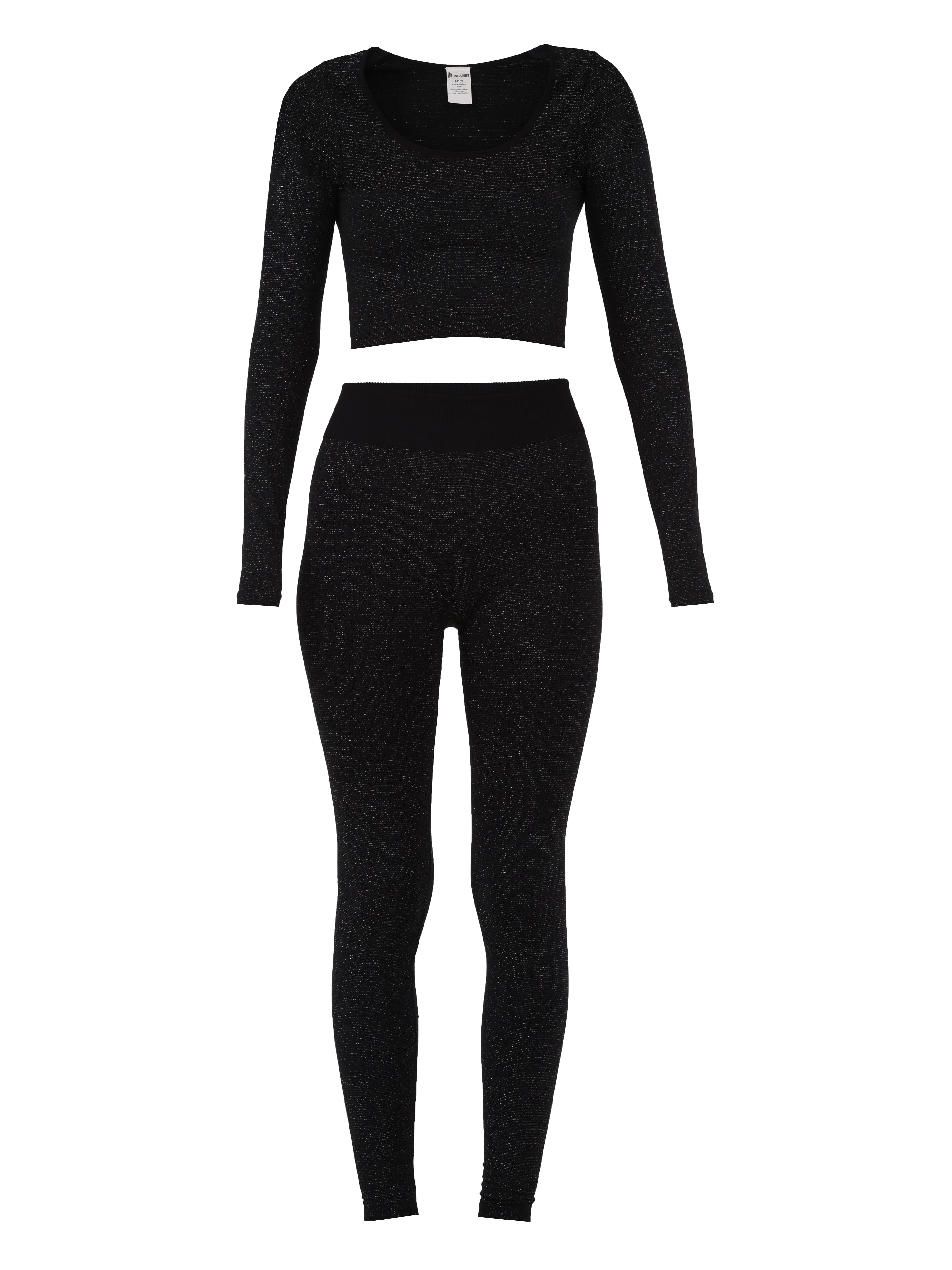 No Boundaries Seamless Metallic Set, Women's
