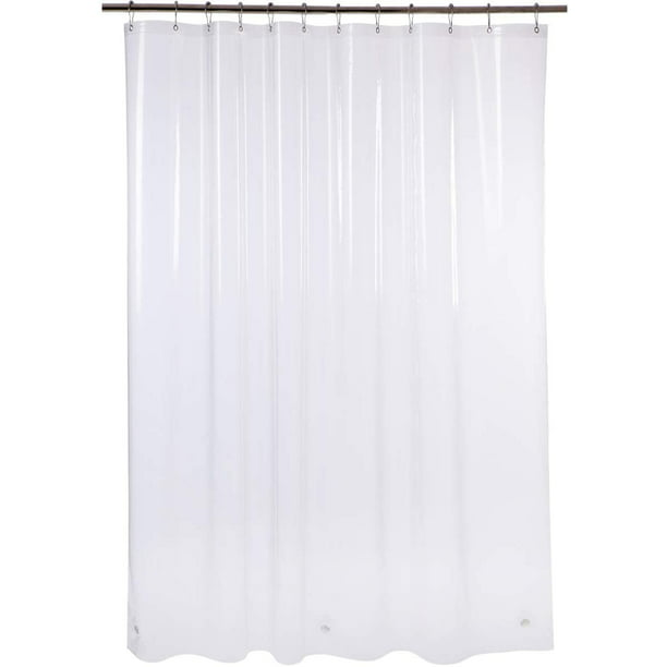 Plastic Shower Curtain 72 X 96 Inches, 96 Inch Long Fabric Shower Curtain Liner