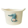 thumbnail image 1 of PENGXIANG Sundries Basket Multi-purpose Large Capacity Space-saving Cartoon Animals Hand Woven Cosmetics Organizer for Bedroom, 1 of 8