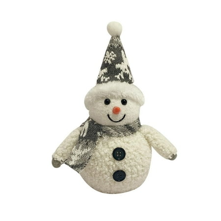 

Clearance Home Decor Under $5 Christmas Glowing Snowman Doll Ornaments Snowman Glowing LED Holiday Light Winter Holiday Party Home Decor