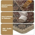 thumbnail image 5 of PABUBE Kitchen Rug 24"x59", Anti Fatigue Kitchen Mat for Floor, Persian Vintage Decor, Easy Clean, Waterproof & Oil Proof Kitchen Mat, Non-Slip 0.4" Thick Cushioned Kitchen Floor Mat, 5 of 9