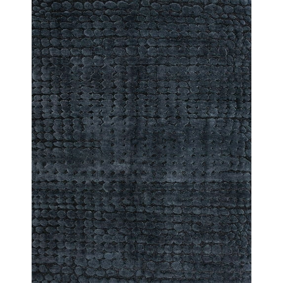 Ahgly Company Indoor Rectangle Abstract Dark Slate Gray Green Oriental Area Rugs, 8' x 10'