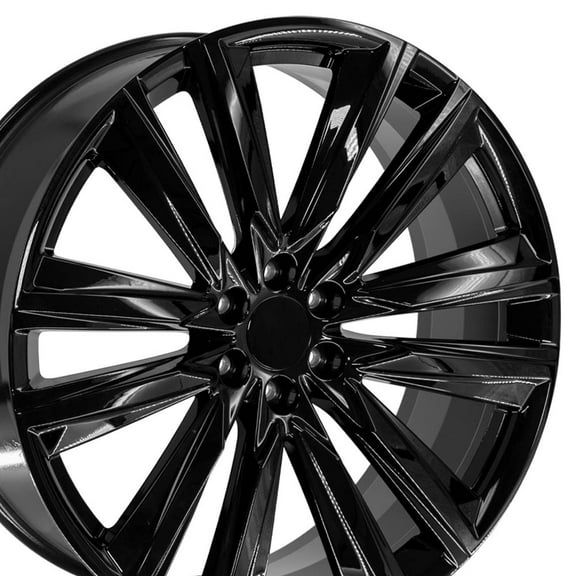 26 inch Replica Wheel Rim fits Cadillac Escalade - CA91 Black 26x10