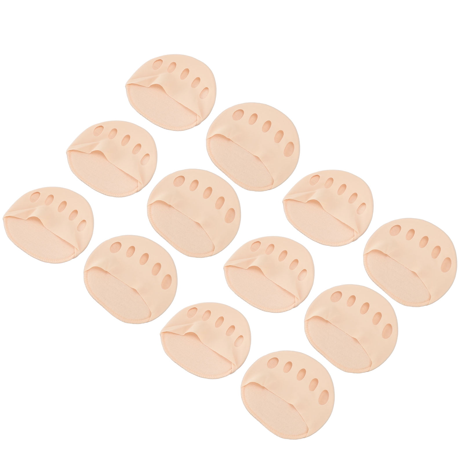 Lot De 6 Paires De Chaussettes Toe Topper Femmes – Coton Absorbant Anti-dérapant
