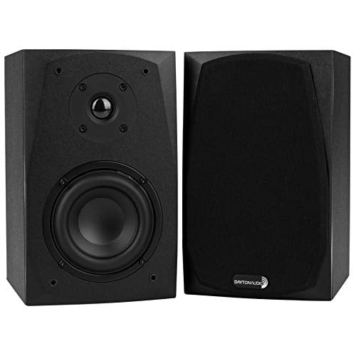 Dayton Audio MK402X Paire de Haut-Parleurs Bibliothèque 4 Pouces 2 Voies