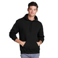 thumbnail image 5 of Gildan - Hoodies Sweatshirt for Men Heavy Blend Long Sleeve Fleece Pullover Black Hooded Sweater with Pouch Pocket | 3 Pack Size – Small, 5 of 5