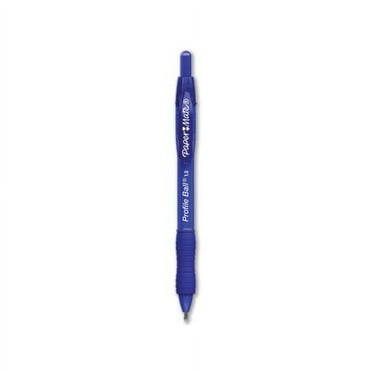 Profile Retractable Ballpoint Pen Bold 1 mm, Blue Ink/Barrel, Dozen